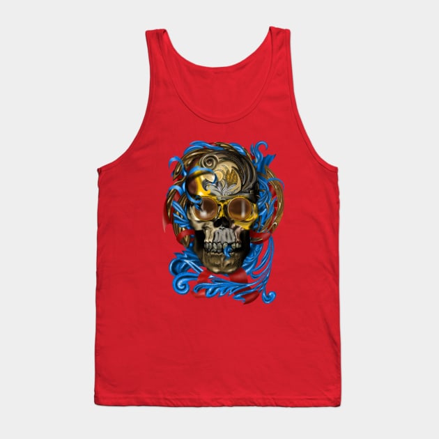 Skull Tank Top by sibosssr